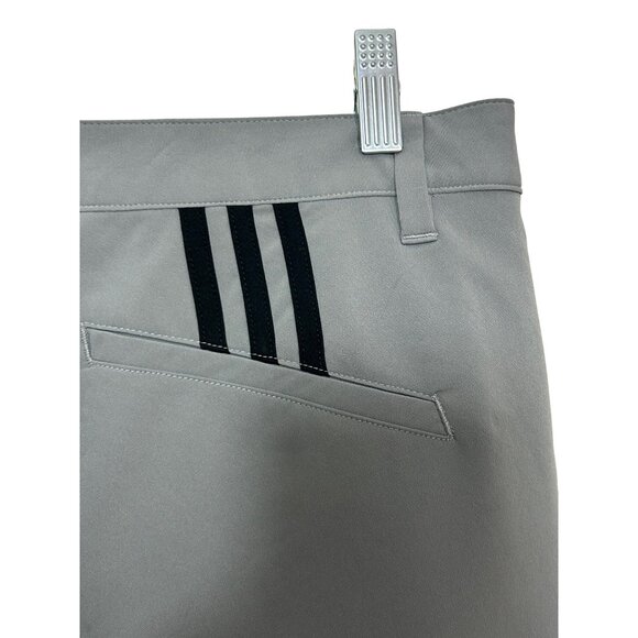 Adidas Men’s Grey Adi Golf Pants GU2673 30 x 32 Tapered Loops Pockets Logo - Picture 13 of 16